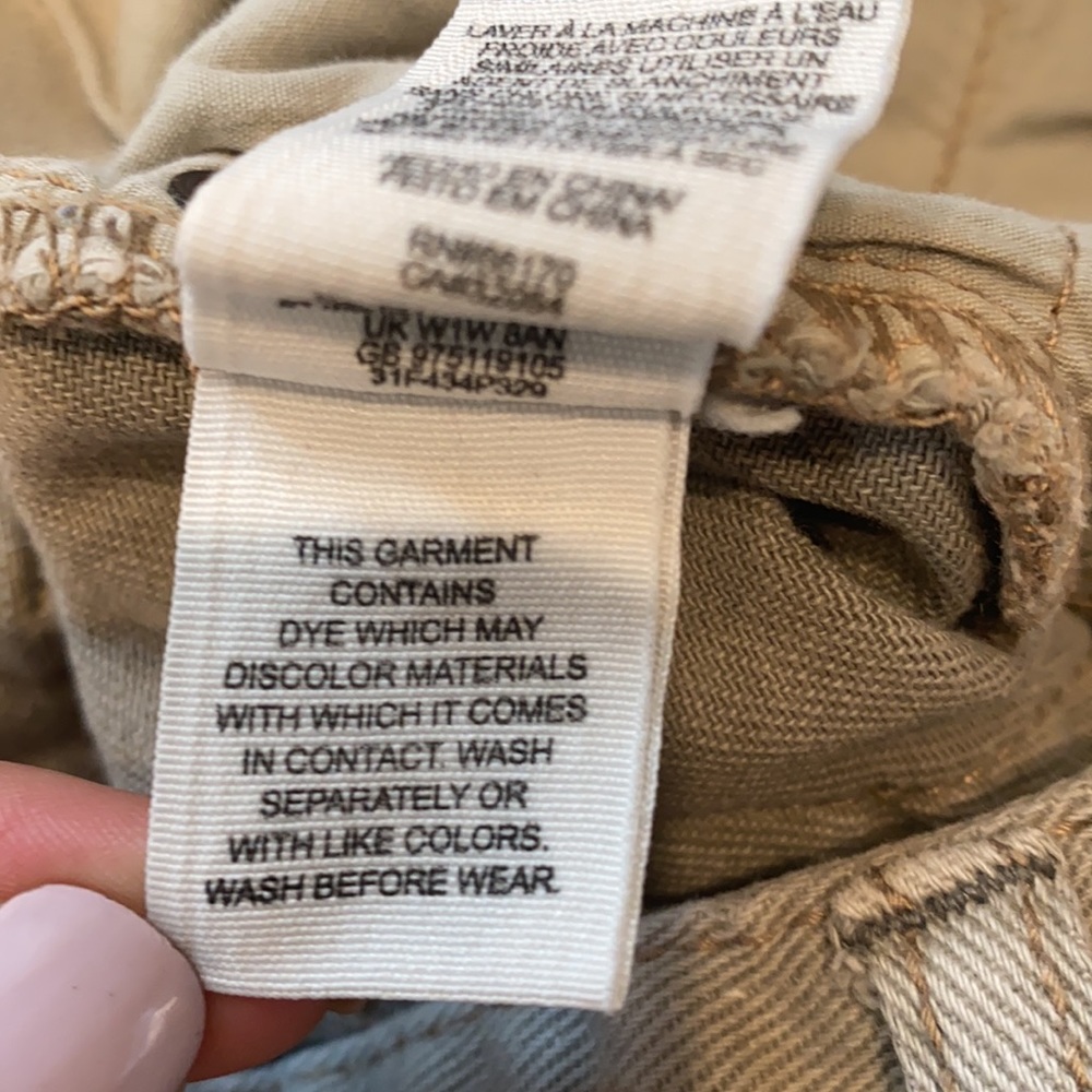 Free People gray denim shorts - Picture 4 of 5